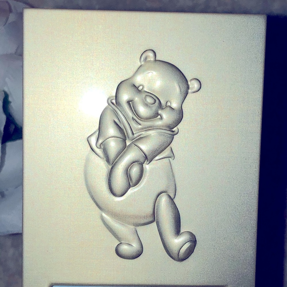 🛍️ NWT Disney Winnie The Pooh Silver Photo Frame-2x3”